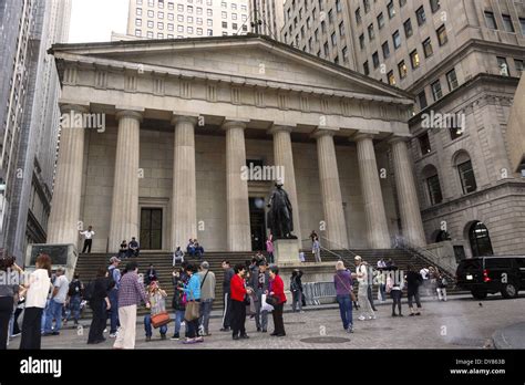 Federal Hall New York Stock Photo Alamy