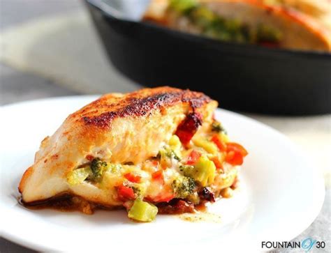 Once thickened add cheese and stir until melted. Easy Broccoli Cheese Stuffed Chicken You Make In One ...