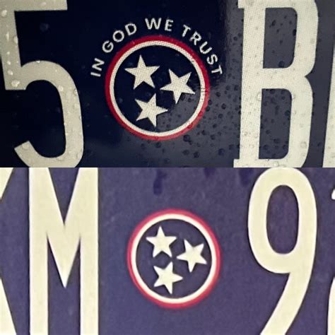 Plazas: Why I opted for the 'In God We Trust' Tennessee license plate