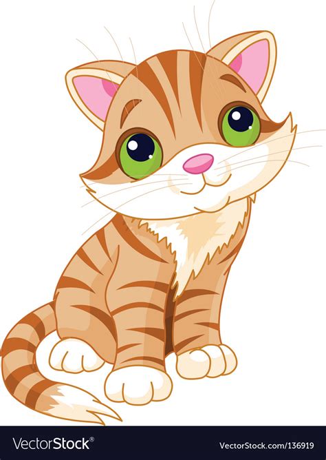 Choose from 510+ cute kitten graphic resources and download in the form of png, eps, ai or psd. Very cute kitten Royalty Free Vector Image - VectorStock