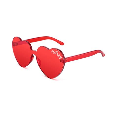 Heart Sunglasses Bachelorette Party Favors Girls Weekend Glasses — White Confetti Box