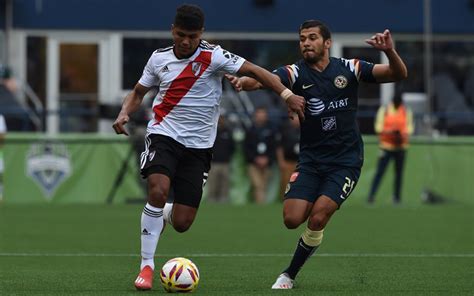 América 0 2 River Plate Goles Partido Amistoso 2019 Video