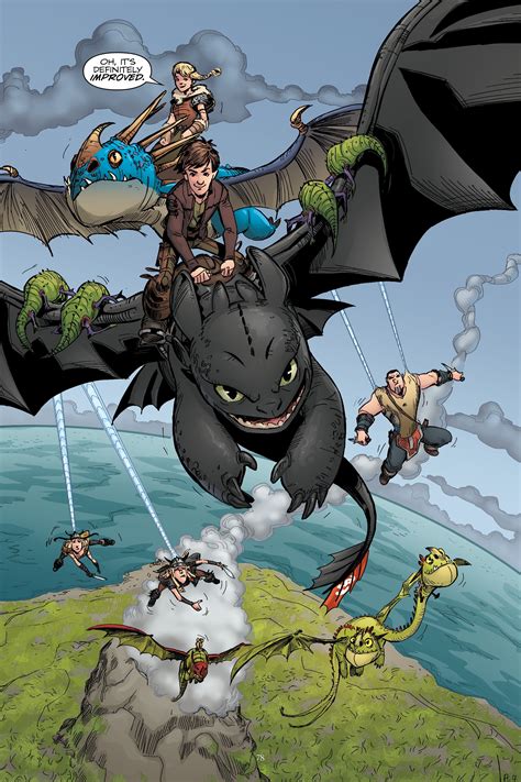 Toothless eats hiccup's how to train your dragon book on his 12th birthday. How to Train Your Dragon: Dragonvine TPB | Read All Comics ...