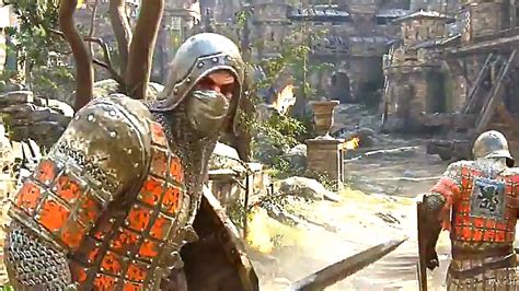 For Honor Samurai Viking Knight Gameplay Pax West Youtube