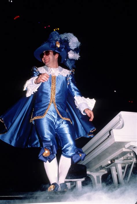 Collaborating with lyricist bernie taupin since 1967 on more than. Elton John's Most Gloriously Over-The-Top Costumes Through ...