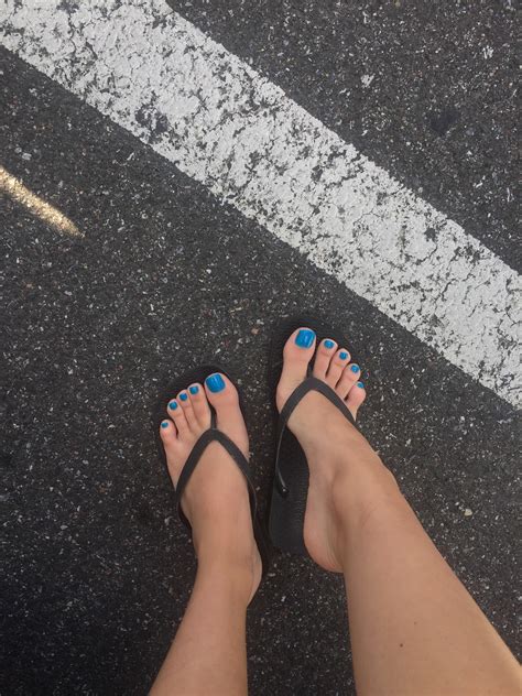 Wasnt Planning On Painting My Toes Blue But I Saw This Gorgeous Color