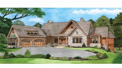 Max fulbright specializes in lake house designs with more than 25 years of experience. House Plans Walkout Basement Lovely Quaker Lake ...