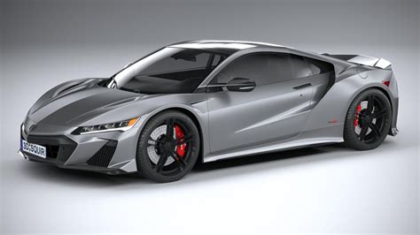 Acura Nsx Type S 2022 3d Model By Squir