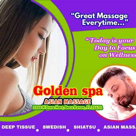 Golden Spa Asian Massage Massage Spa In Boca Raton