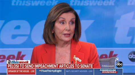 Pelosi Trump Is Impeached For Life The Washington Post