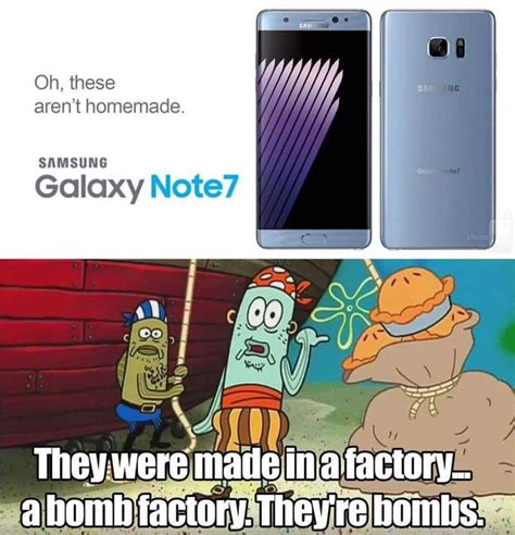 Imgur Funny Memes Spongebob Funny Samsung Galaxy Note7