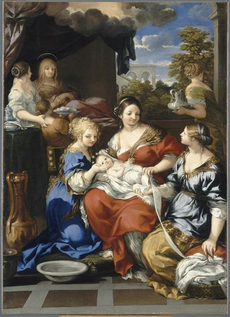 La Nativité De La Vierge Louvre Collections