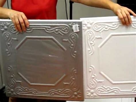 How To Paint Styrofoam Ceiling Tiles