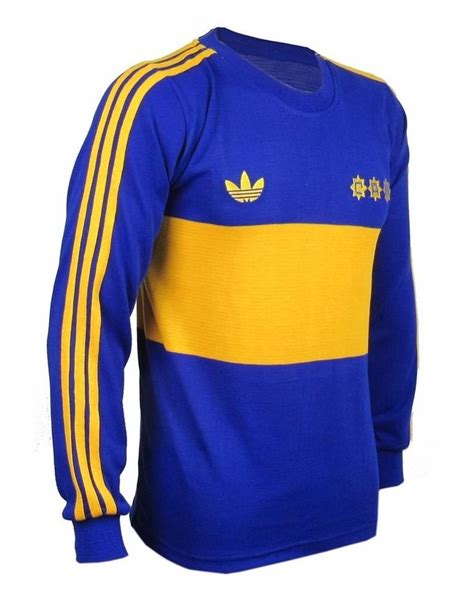 Boca Juniors Maradona Long Sleeve Retro Jersey Soccer Football Shirt