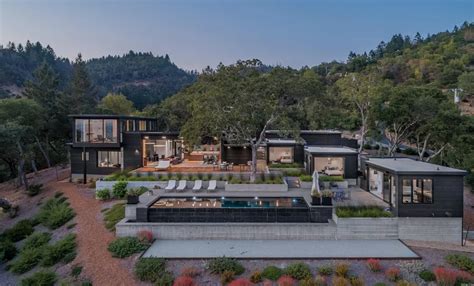 Contemporary Hilltop Home On 21 Acres In Sonoma California Homes Of