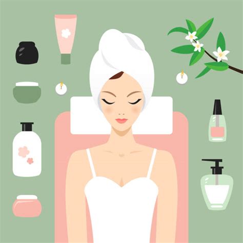 Best Beauty Treatments Illustrations Royalty Free Vector Graphics