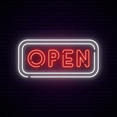 2ol Orizontal Open Sign Neon Signs Depot