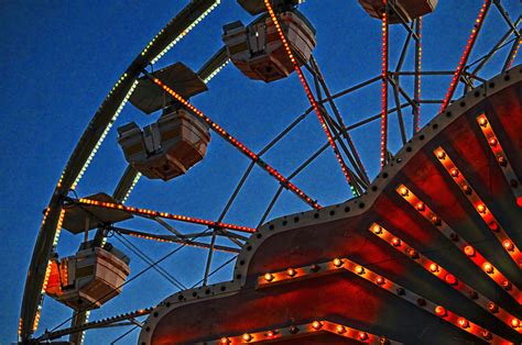 Ferris Wheel At Twilight Free Stock Photo Public Domain Pictures