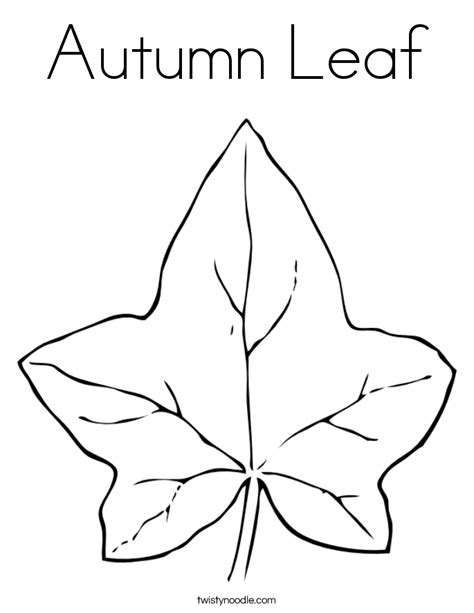 Malvorlagen Zum Ausmalen Leaf Coloring Pages