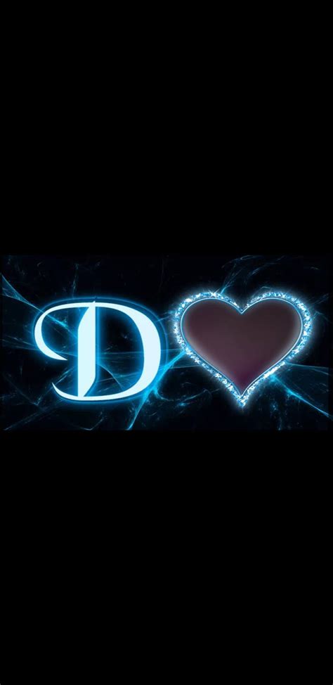 Letter D Wallpaper With Love