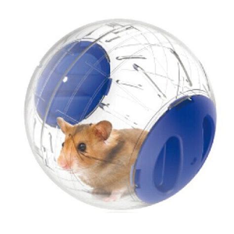 Bleumoo 1 Pcs Plastic Pet Exercise Ball Animals Mice Hamster Gerbil