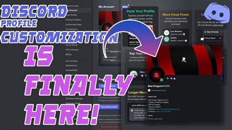Discord Profile Customization Is Finally Here Youtube