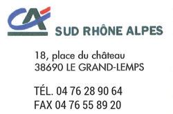 Agir chaque jour dans votre intérêt et celui de la société. Crédit Agricole Sud Rhône Alpes - LCA Foot 38 : club de ...