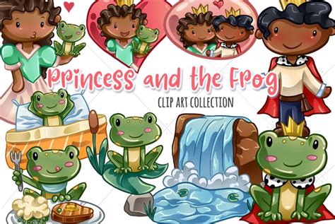 Frog Prince Clip Art Collection 244213 Illustrations