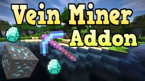 Minecraft Bedrock Edition Vein Miner Modaddon Download