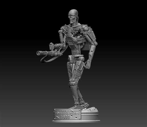 Terminator T 600 3d Print Model By Andreyad77