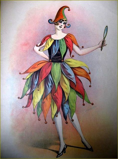 Pierrot Colombine Et Arlequin Illustrés Arlequine Balades