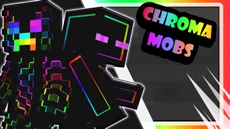 Chroma Mobs By Pixelationz Studios Minecraft Skin Pack Minecraft