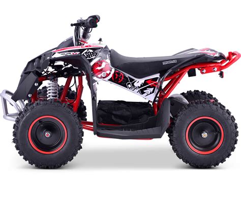 36v 1000w Renegade Race X Rechargeable Electric Quad Bike Red Ebay