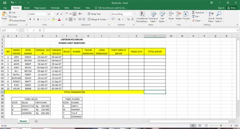 Cara Mengisi Data Berbeda di Excel untuk Olahraga