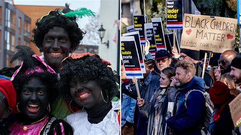 Dutch Christmas Parades Draw Outrage Protesters Over Blackface