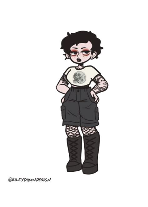 Grungegothic Cartoon Outfit Picrew Cartoon Outfits Cartoon Character