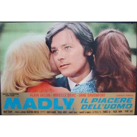 madly the love mates italian fotobusta movie poster illustraction