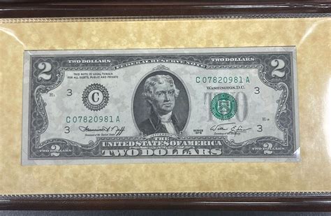 Bicentennial Commemorative Two Dollar Bill First Day Of Issue April 13
