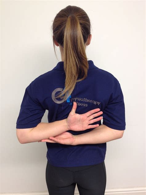 Shoulder Medial Rotation Stretch G4 Physiotherapy And Fitness
