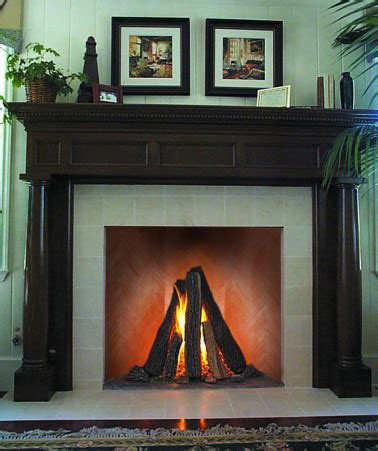 Rumford fireplaces are tall and shallow to reflect more heat, and they have streamlined throats to eliminate turbulence and carry away the smoke with little loss of heated room air. Rumford Fireplaces - Superior Clay