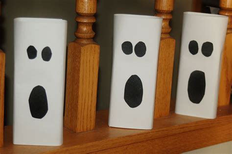 Easy Halloween Ghost Home Decor Halloween Crafts Ghost Decoration