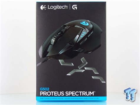 Logitech G502 Proteus Spectrum Rgb Tunable Gaming Mouse Review Tweaktown