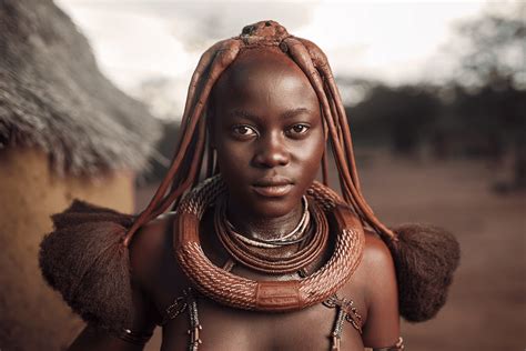 The Himba People Of Northern Namibia Are Semi Nomadic Sheep Herders And