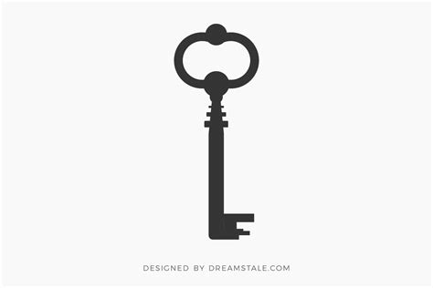 Free SVG Vintage Antique Key Clipart - Dreamstale