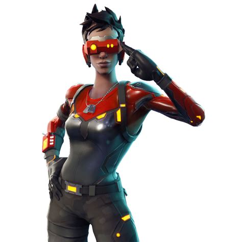 Fortnite Cipher Skin Character PNG Images Pro Game Guides