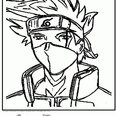 Naruto 38443 Cartoons Printable Coloring Pages