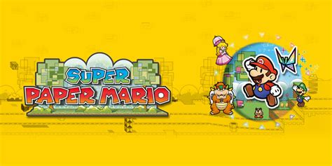 Super Paper Mario Wii Games Nintendo