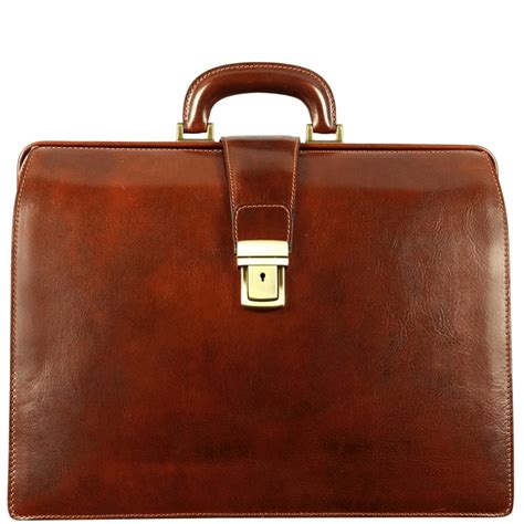 Leather Business Briefcase For Men The Firm Domini Leather