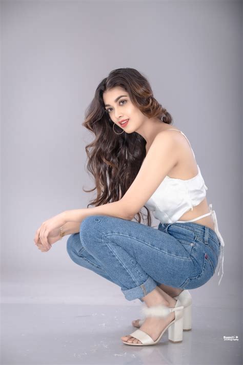 digangana suryavanshi looks effortlessly sexy in white crop top and denims planet bollywood