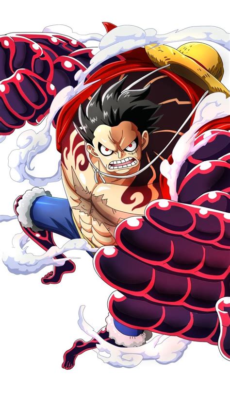 Anime One Piece Gear Fourth Monkey D Luffy X Mobile Wallpaper